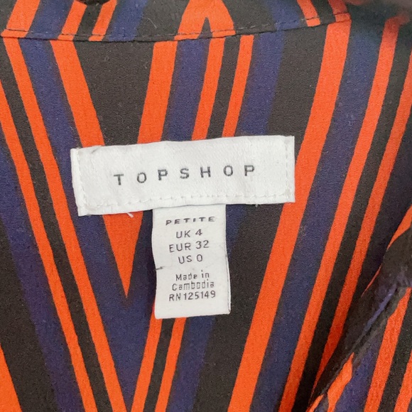 Topshop long sleeves midi shirt dresses - Picture 3 of 5